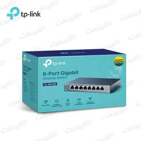 تصویر سوئیچ 8 پورت TL-SG108 گیگابیت تی پی لینک TP-Link TP-Link TL-SG108 8-Port Gigabit Switch