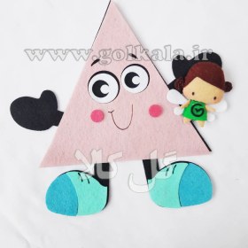 تصویر اشکال هندسی نمدی 