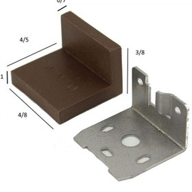 تصویر گونیا ام دی اف (MDF) روکشدار ونگه ماهر یراق 