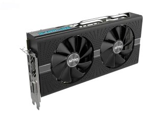 تصویر کارت گرافیک استوک سافایر مدل NITRO PLUS RX580 8GB DDR5 - همراه کارتون 