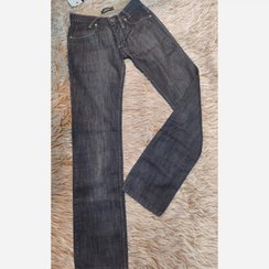 تصویر شلوار جین مشکی راسته آف ویژه 