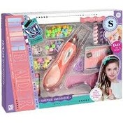 تصویر اسباب بازی کیت بافندگی مو به همراه گیره 