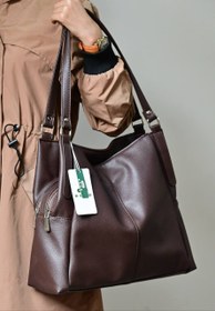 تصویر کیف بزرگ - قهوه ای 