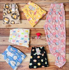 تصویر شلوار راحتی زنانه لیدی رنگ آبی 