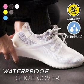 تصویر كاور كفش سيليكونی ضد آب ا silicone shoe cover silicone shoe cover