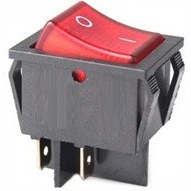 تصویر کلید مینی راکر دو حالته دو پین KCD1-11 Rocker Switch