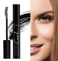 تصویر ریمل فر کننده و حجم دهنده فارماسی مدل Extreme Curl Farmasi Mascara Curling and Volumizing Extreme Curl