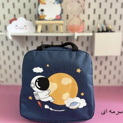 تصویر کیف گرم نگهدارنده غذا طرح فضانورد 