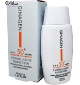تصویر ضد آفتاب بی رنگ SPF50 انواع پوست ژیناژن 