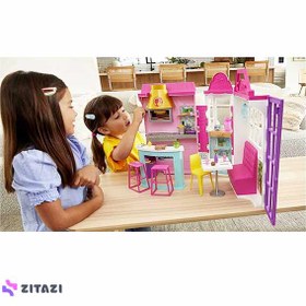 تصویر عروسک باربی در رستوران مدل Barbie's Restaurant Playset With 30+ Pieces - زمان ارسال 15 تا 20 روز کاری 