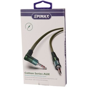 تصویر کابل Epimax ES-72 AUX 2m یکسر L Epimax ES-72 AUX 2m Cable