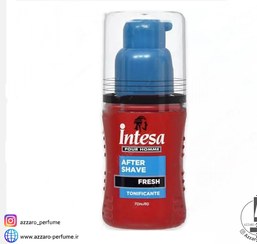 تصویر افتر شیو اینتسا مدل فرش نیرو بخش حجم 100 میل Intesa Pour Homme Fresh Tonficante After Shave 100ml