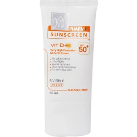 تصویر ضدآفتاب بی رنگ SPF 50 مای +VIT D حجم 40 میل 