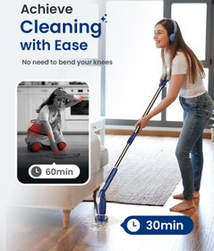 تصویر اسکرابر شارژی ۸ سری vaxeple 