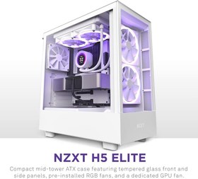 تصویر کیس NZXT H5 Elite 