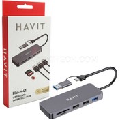 تصویر هاب هویت مدل 0.HAVIT HV-H41 USB 3 گارانتی دار 