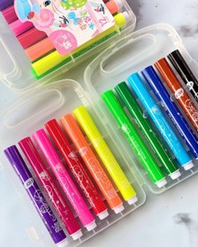 تصویر ماژیک ۱۲ عددی جعبه طلقی 