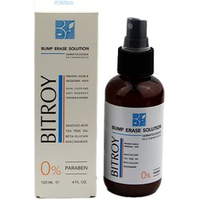 تصویر محلول بعد از اصلاح مناسب موهای زیر پوستی بیتروی 120 میلی لیتری Betroy aftershave solution suitable for subcutaneous hair volume 120 ml