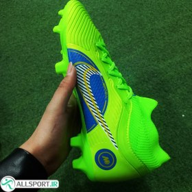 تصویر کفش فوتبال نایک مرکوریال طرح اصلی Nike Mercurial Green Blue 