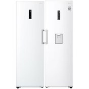 تصویر یخچال فریزر دوقلو ال جی مدل GC-F511EQDM و GC-B514EQFM 