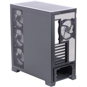 تصویر کیس کامپیوتر گرین GRIFFIN G8 RGB Mid Tower مشکی Green GRIFFIN G8 RGB Mid Tower Black Computer Case