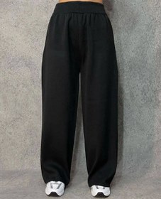 تصویر شلوار بگ بافت 