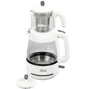 تصویر چای ساز فلر مدل TS070WP ظرفیت کتری ۲.۵ لیتر با کتری شیشه ای 