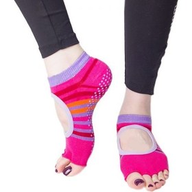 تصویر جوراب یوگا و پیلاتس اصلی تراباند ا Tera-band yoga socks Tera-band yoga socks