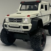 تصویر بنز G63 شش چرخ - سفید Benz G63 6x6