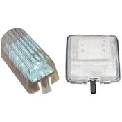 تصویر چراغ سقف و صندوق خودرو تک لایت مدل AM 5964 مناسب برای پراید مجموعه 2 عددی 