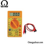 تصویر مولتی متر دیجیتالی DT-830D زرد 