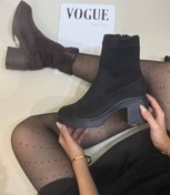 تصویر 1351 نیم بوت پاشنه زنانه اشبالت زارا - مشکی / 37 