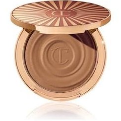 تصویر برنزر کرمی شارلوت تیلبری Charlotte Beautiful Skin Sun-Kissed Glow Bronzer رنگ Medium | کانتور و برنزه طبیعی - مدیوم 