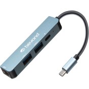 تصویر هاب 4پورت USB-C بیاند مدل BA-413 