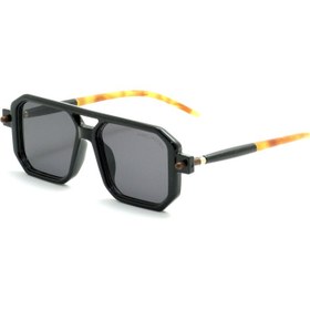 تصویر عینک آفتابی مردانه مارک جاکوبز مدل 8709 فریم مشکی مربعی 