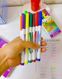 تصویر ماژیک رنگ آمیزی ۶ رنگ 