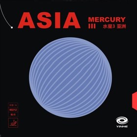 تصویر رویه راکت پینگ پنگ آسیا مرکوری 3 یینهه مدل Yinhe Asia Mercury III رنگ 