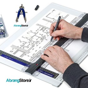 تصویر تخته رسم استدلر مدل ۶۶۱ | Staedtler Mars 661 A3 Drawing Board 