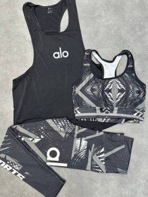 تصویر ست ۳تیکه تاپ لگ نیمتنه - ۵ 