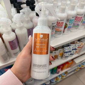 تصویر اسپری شیرمو روغن آرگان مدل BB Milk حجم 250میل لویتون Levitton Majestic BB Milk Hair Spray 250ml