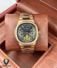 تصویر ساعت مچی مردانه پتک فیلیپ ناتیلوس رزگلد اتوماتیک جدید Patek Philippe nautilus 9635 