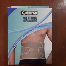 تصویر کمربند 4 فنره نئوپرن چيپسو مدل BA080 سايز XXL ا Belt with 4 neoprene springs (BA080) size XXL Chipso Belt with 4 neoprene springs (BA080) size XXL Chipso