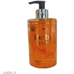 تصویر مایع دستشویی آبرسان مدل Magic Gold حجم 500 میل آردن هرباسنس Hydrating Hand Wash, Magic Gold Model, 500 ml, Ardene Herbasenese