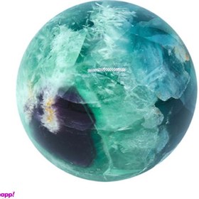 تصویر گوی سنگ فلوریت کد 04 