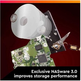 تصویر هارد دیسک اینترنال وسترن دیجیتال سری قرمز پلاس ظرفیت 2 ترابایت استوک Western Digital Red Plus Internal Hard Drive 2TB