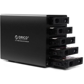 تصویر تجهیزات ذخیره سازی تحت شبکه ORICO 3559NAS 5Bay 