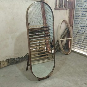 تصویر آینه تمام قد دو سر گرد 