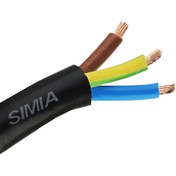 تصویر کابل برق افشان 3 در 6 سیمیا flexible Cable 3*6 Simia