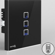 تصویر کلید لمسی کولر آبی نستک سری NE3 NESTECH