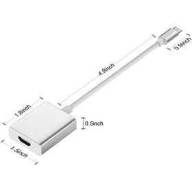 تصویر مبدل USB-C به HDMI مدل H-1817 ۴K 